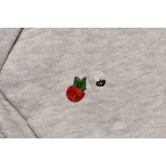 FREE PEOPLE MOVEMENT $98 Slouchy Criss Cross Hoodie Light Heather‎ Gray Medium - Picture 3 of 4